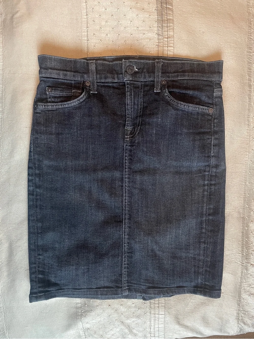 7 For All Mankind Denim Pencil Skirt - size  26